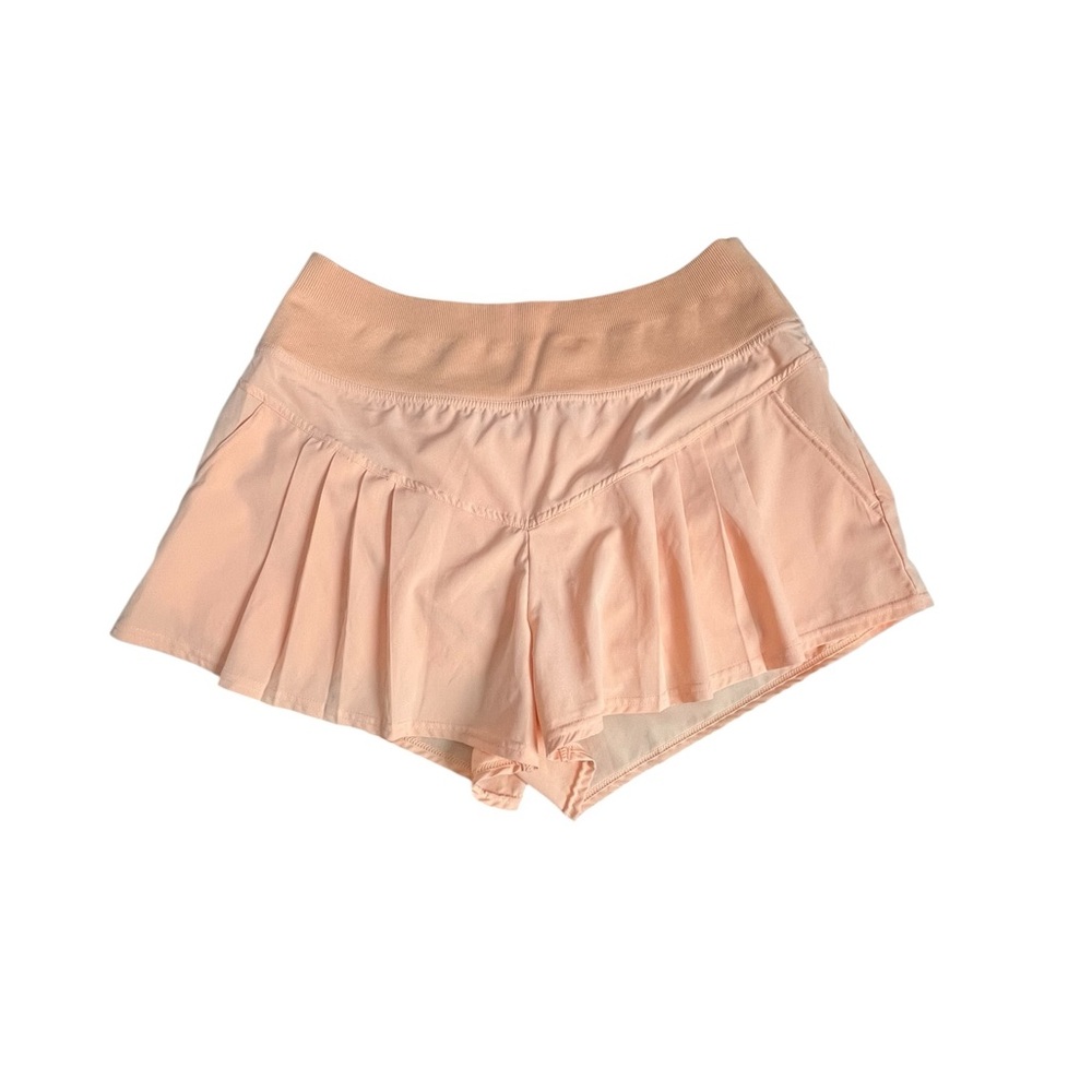 JoyLab Peach Pleated Athletic Shorts Women’s Size Large